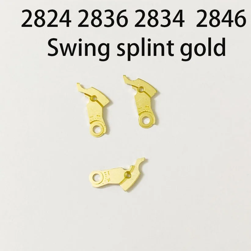 Watch accessories apply to Swiss original ETA2824 2836 2834 2846 movement swing splint gold silver