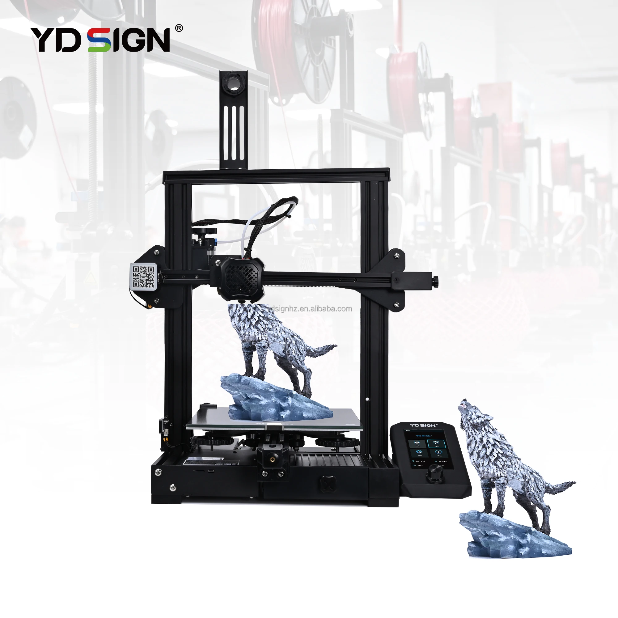 China's New 3D High-speed 180mm/s Plastic Model Printer, Factory Price 3D Model Printer, Suitable For Toy Car Models