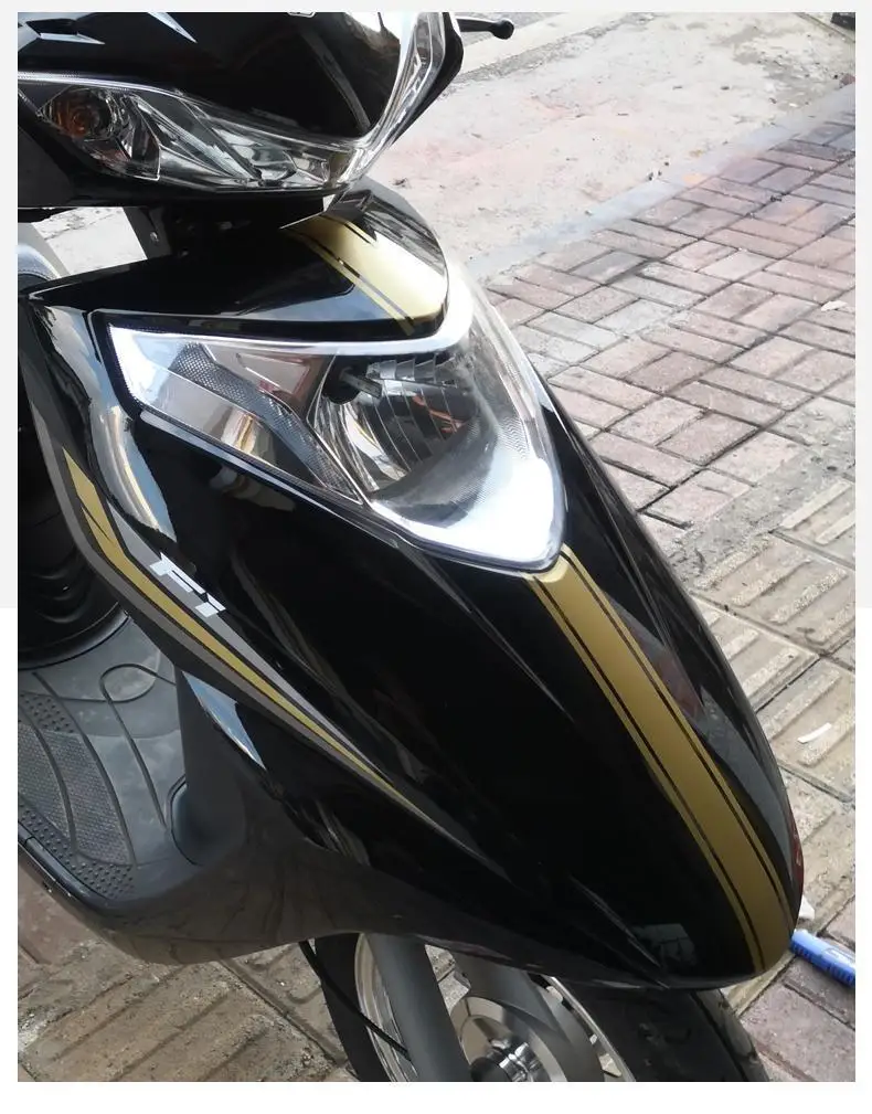 Personalisierte Aufkleber für Motorrad-Kraftstofftanks und Schutzbleche, Aufkleber für Elektrofahrzeuge, wasserdichte Kratzschutz-Aufkleber für Retro-Motorräder – Detail 5