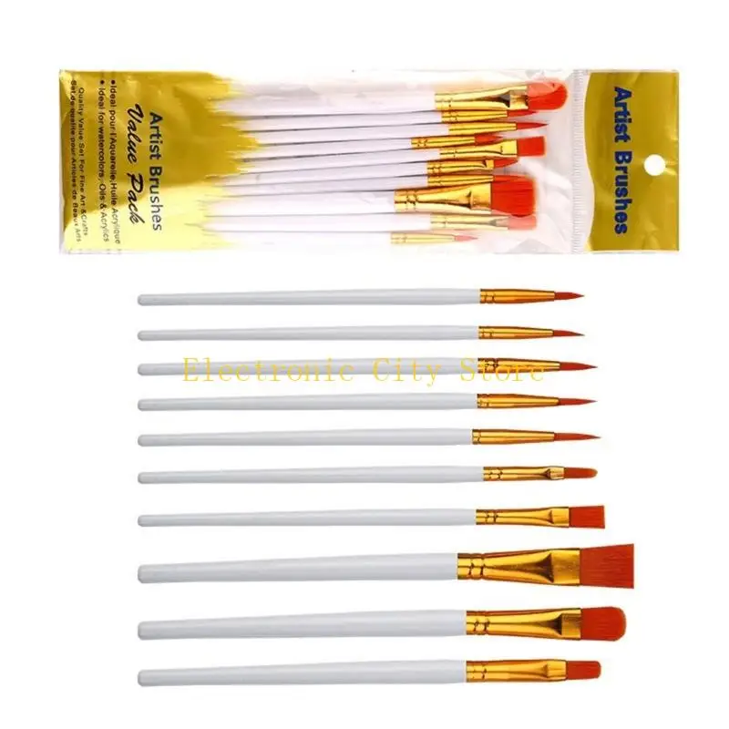 10 pezzi SET SET NYLON PACCHIA PACCHIA PERCHIO PIÙ ACRILICO PIGNORE PROCIMENTO PROCIMENTO SET HU8D