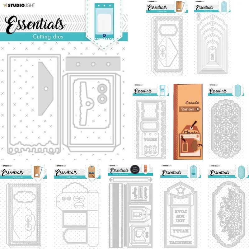An Envelope Similar to a Document Seal Bag Metal Cutting Dies Scrapbook Diary Decoration Stencil Embossing Template DIY Greeting