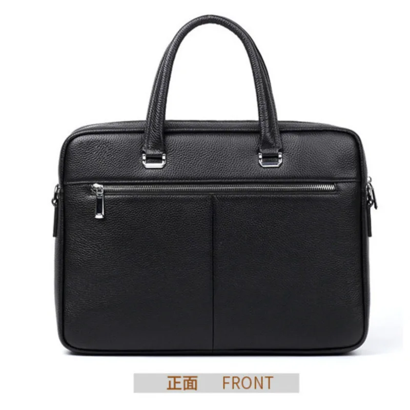 Fashion Handbag Business Trend High-end Feel Men's Luxury Men Bag Casual Genuine Messenger Leather Man Bags Commuter Briefcase