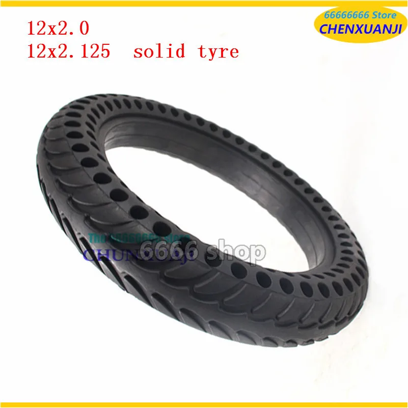 Good Quality 12x2.125 Solid Tire 12x2.0 Inch Tyre for 12