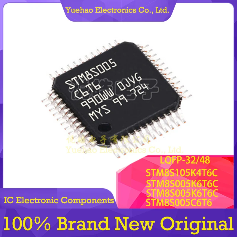 

5pcs/lot STM8S005K6T6C STM8S005C6T6 STM8S005 STM8S STM8S105 IC MCU STM8S105K6T6C STM8S105K4T6C