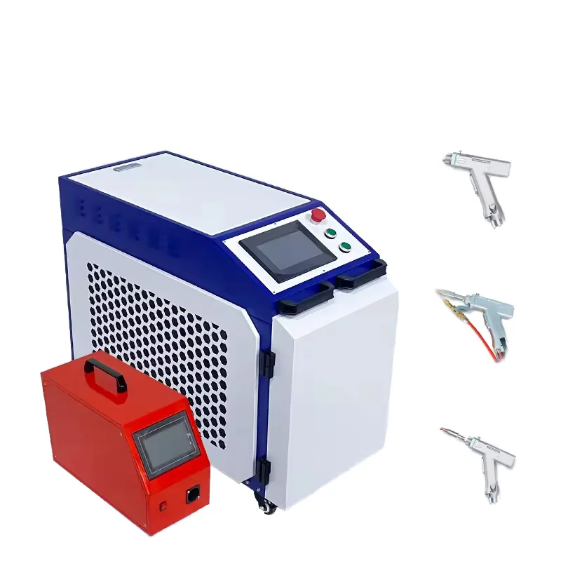 

Ручной мини-лазерный сварочный аппарат 4-в-1 мощностью 1,5 кВт для металла, нержавеющей стали, углеродистой стали, алюминия, 3000 Вт для различных материалов
