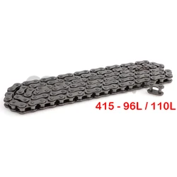 415 Chain 110 Link fit for 49cc 60cc 66cc 80cc 2-Stroke Engine Motor Motorized Bicycle Bike