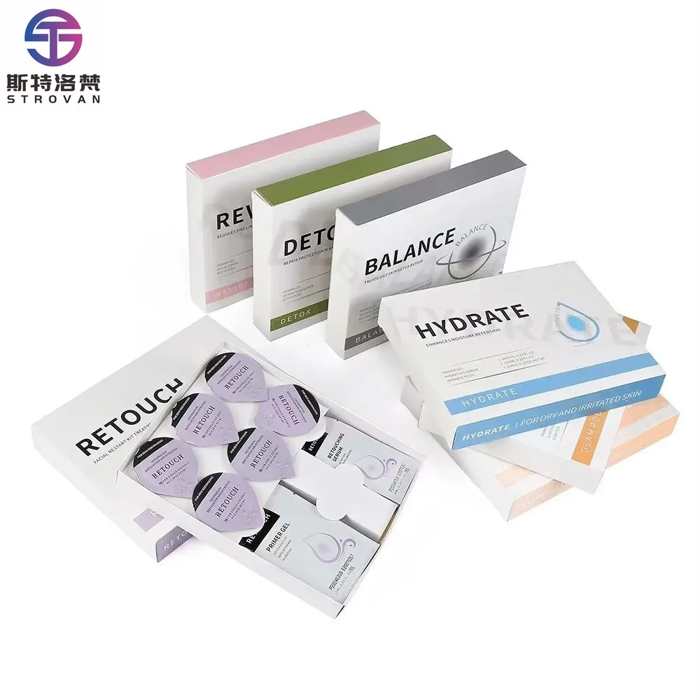 

STLF LZS New VC Detox Oxygen Pods Bubble Machine Consumable Capsules Serums Gels Oxyglow Pods for