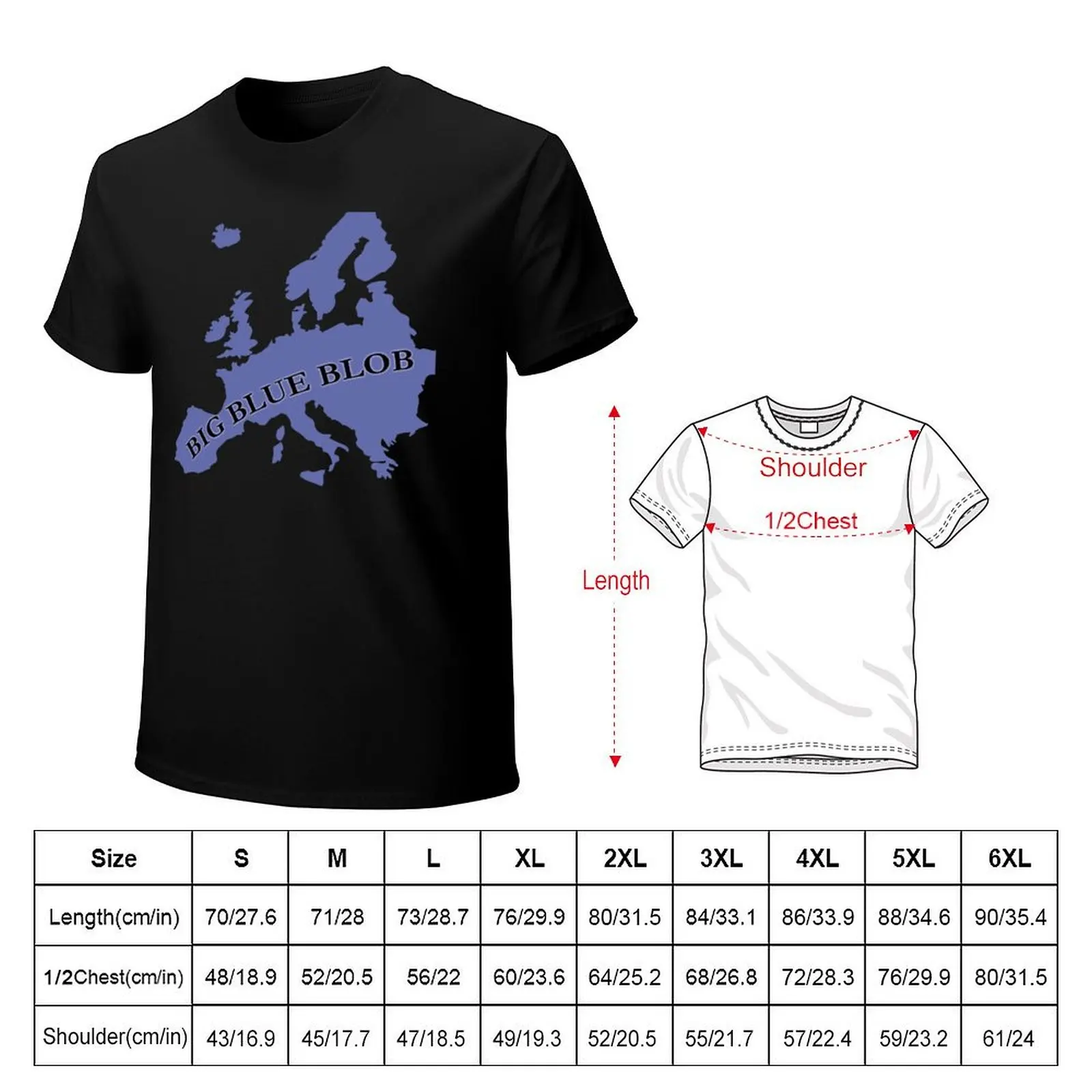 France as the Big blue blob Europe - Europa Universalis IV T-Shirt Plus Size Summer Short Sleeve T-Shirt