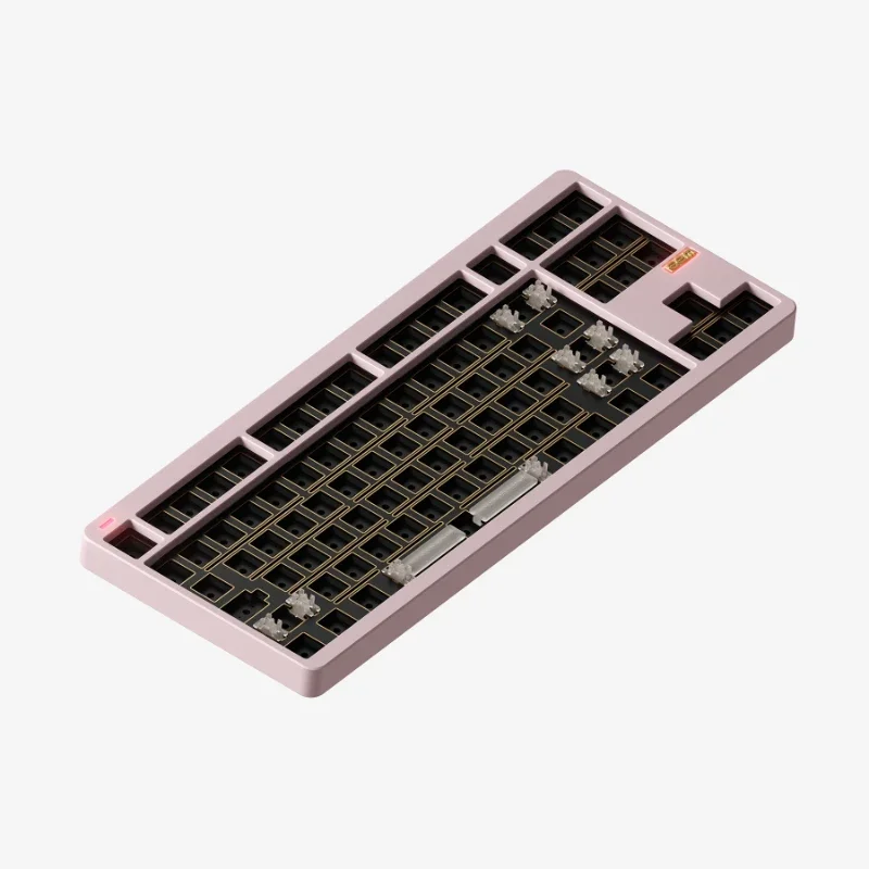 NuPhy Gem80 Aluminium Alloy Mechanical Keyboard Kits Keycap Customized Wired Hot Swap Gaming Ergonomic PC Office Gamer Accessory