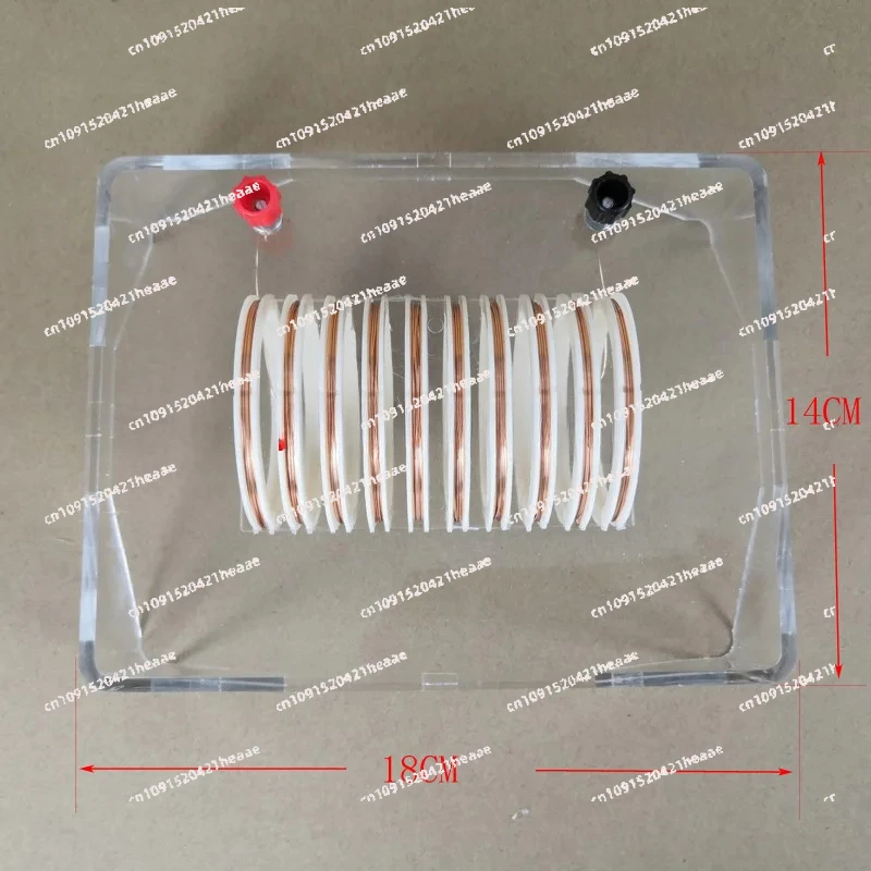 Suitable forPhysics Energized Solenoid Physics Electricity Left-Handed Rule Ampere's Law Current Magnetic Field Demonstrator
