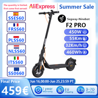 EU STOCK Original Ninebot By Segway F2 Pro Electric Scooter 32km/h Max Speed 900W Motor 55km Max Range Kickscooter