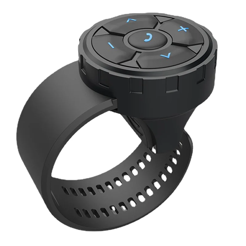 Robot Wireless Bluetooth Remote Button Universal Motorcycle/Bike Handlebar Media Controller Car Steering Wheel Control