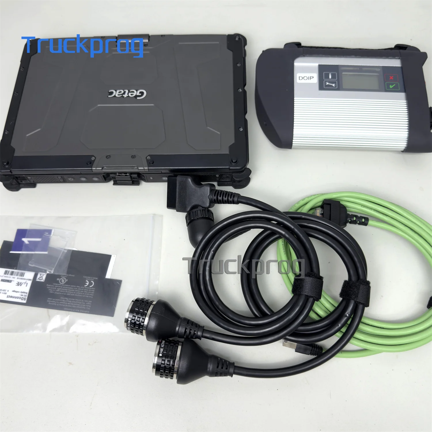 كمبيوتر محمول Getac V110 DOIP MB Star c4 WiFi معدد اختياري SSD SD Connect C4 Obd2 أداة تشخيص الماسح الضوئي لشاحنة سيارة ben-z