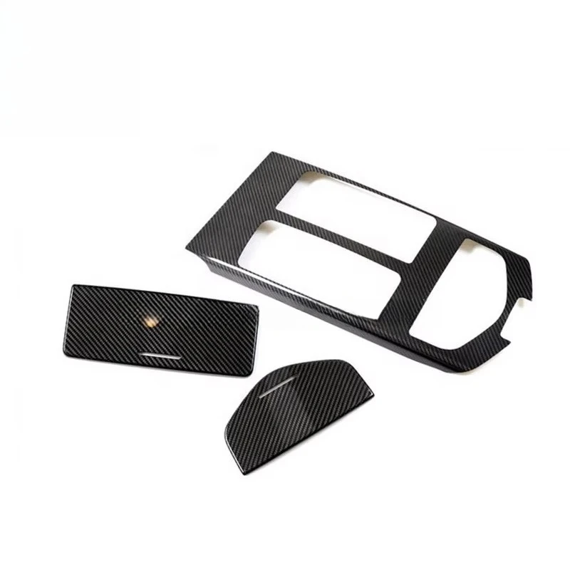 Dry Carbon Fiber Interior Trim Dashboard Panel Central Control Inner Door Car Interior for Quattroporte