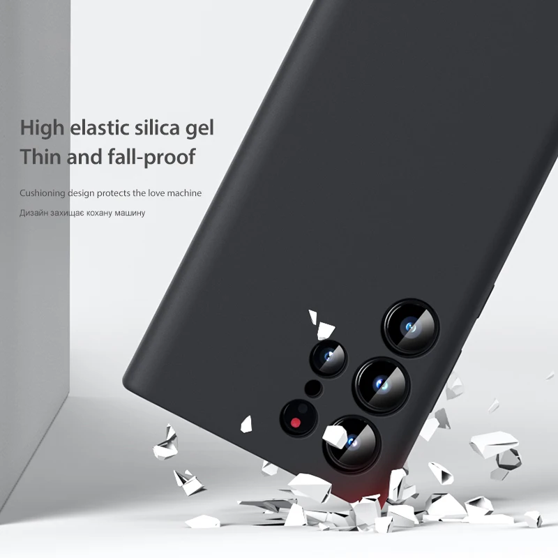 For Magsafe Magnetic Case For Samsung Galaxy S23 S22 S24 Ultra S21 FE Wireless Charging Cases Liquid Silicone Cover Accessories image 3