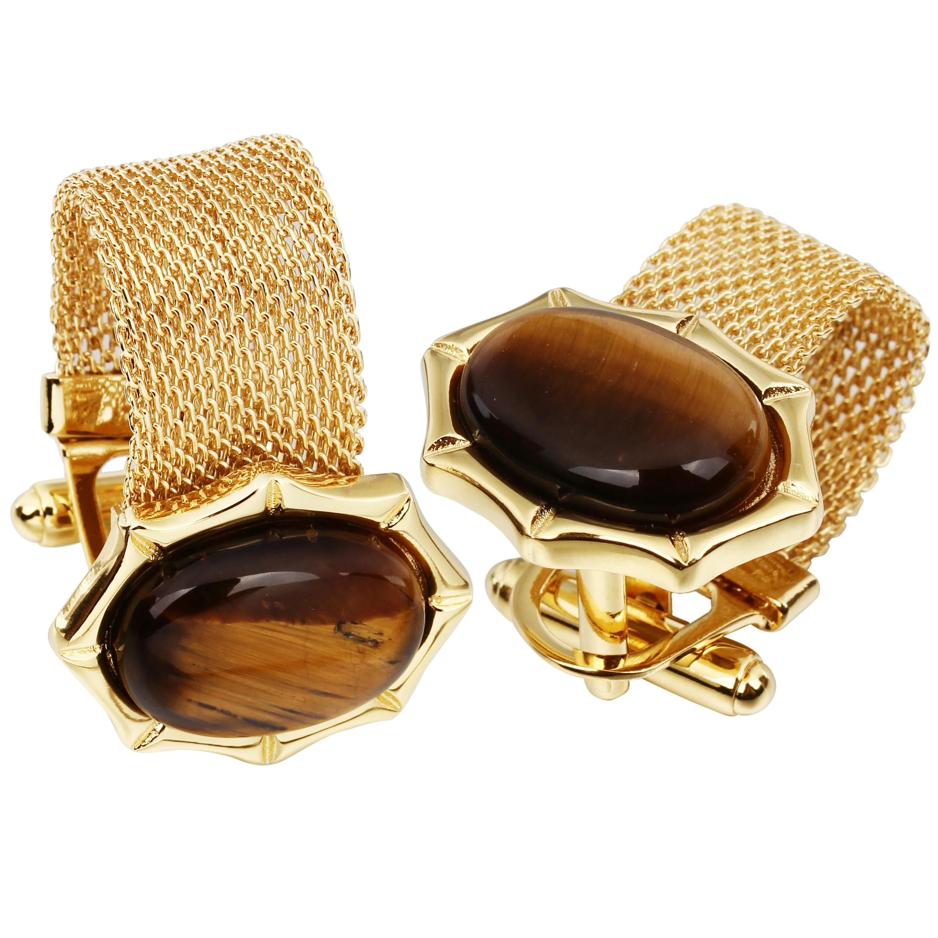 Cat's Eye Stone(with chain)Cufflinks for men,mens French Cufflinks Shirt,fashionable jewelry accessory for men,free shipping