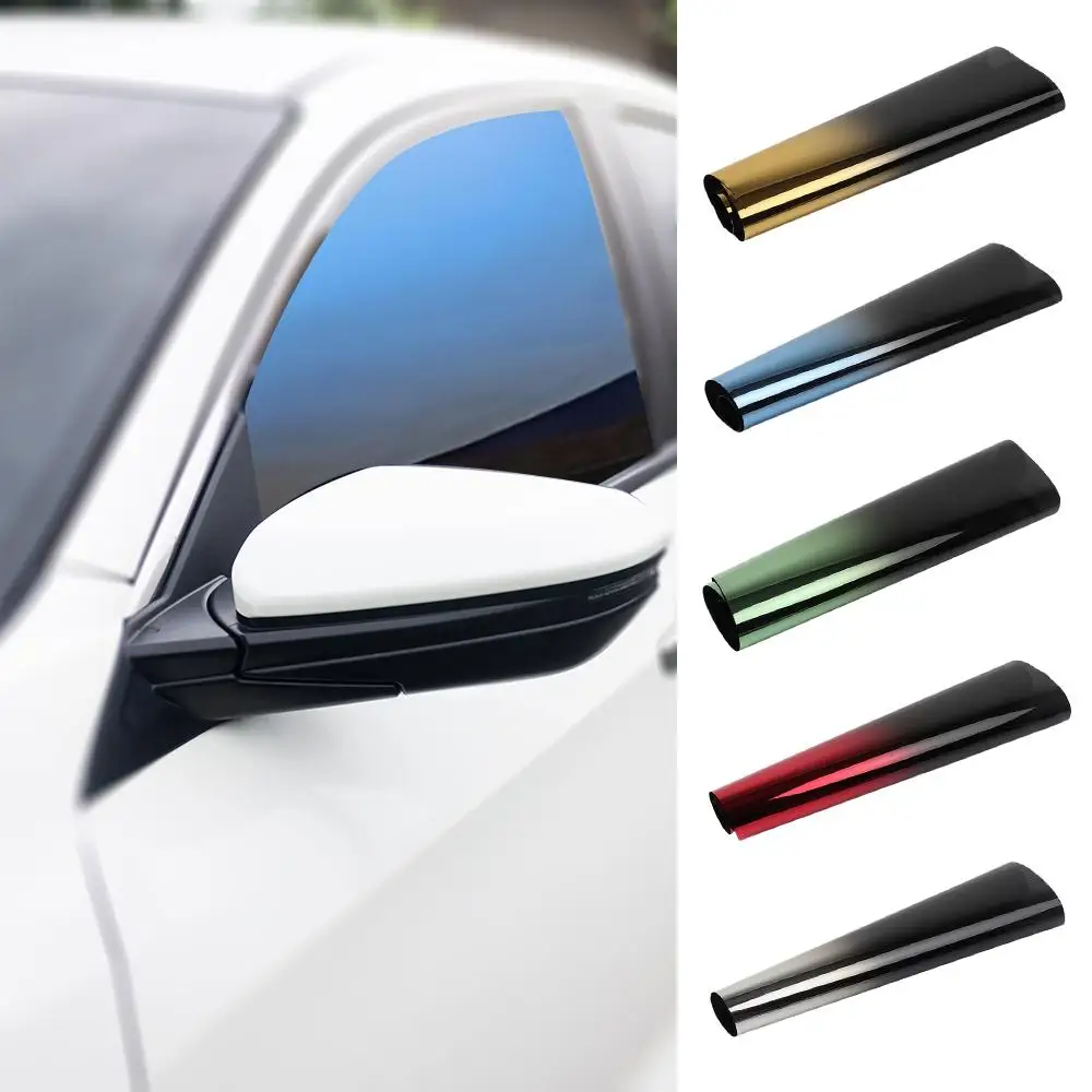 

2/3M Gradient Car Film UV Protected Heat Insulation Color Change Film Exterior Accessories Window Tint Frontside Side Windshield