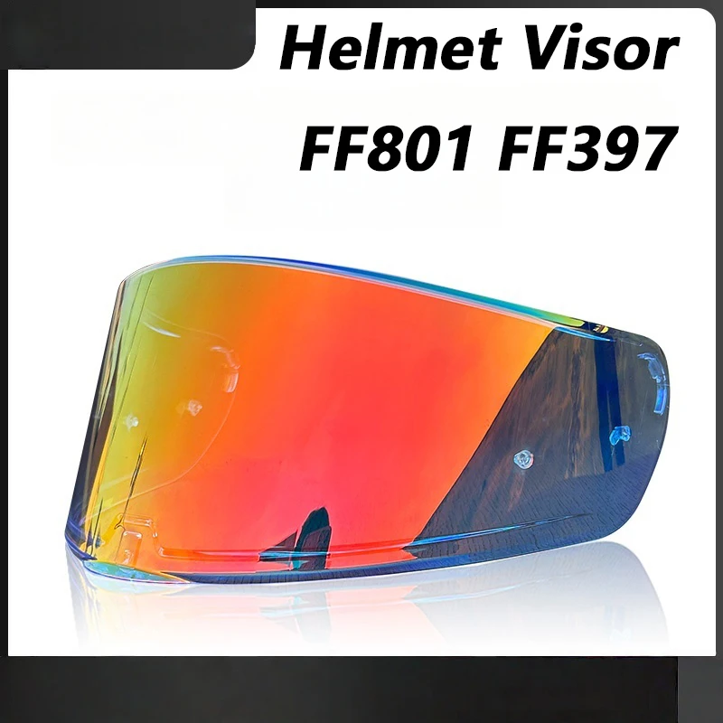 Motorcycle Helmet Visor plating silver Deep Smoke Replacement Lens helmet Visor Fit for LS2 FF801 FF397