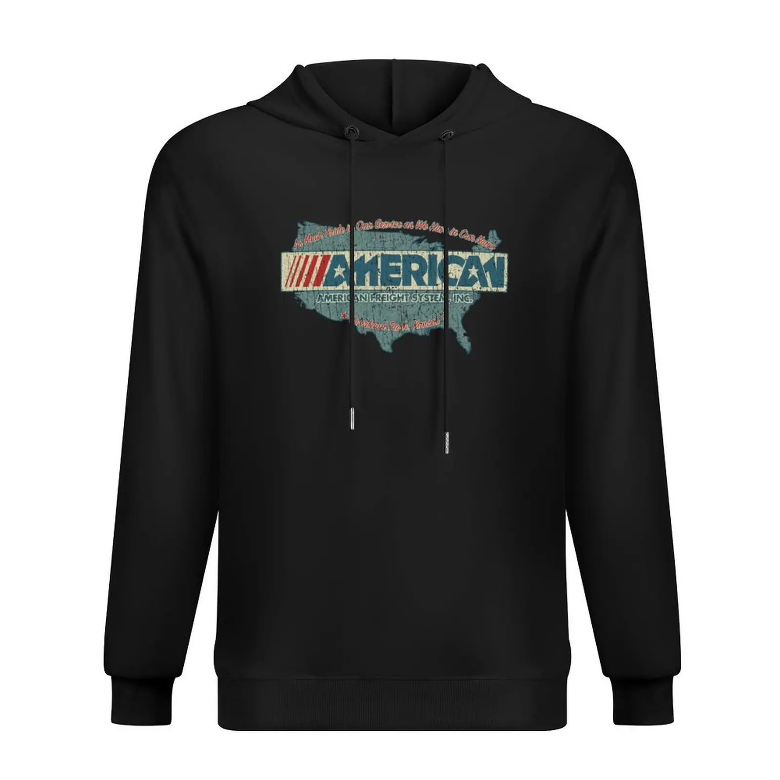 

American Freight System 1966 Hoodie male clothes men's winter sweater autumn autumn clothes men's oversize hoodie