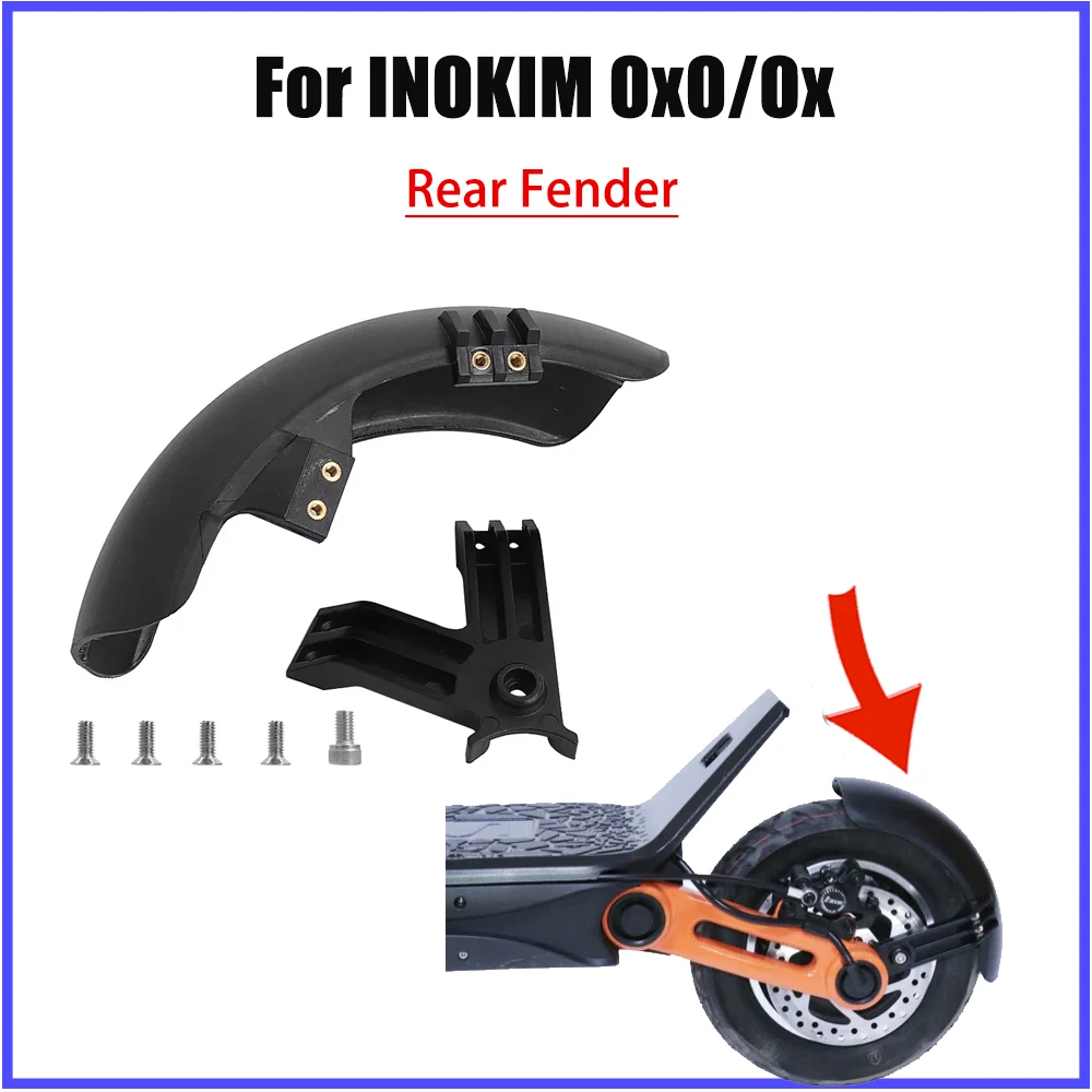 

Заднее крыло OXO с поддержкой для электрического скутера INOKIM OXO OX, брызговик, крышка колеса, крыло, защита для шин, брызговик, брызговик