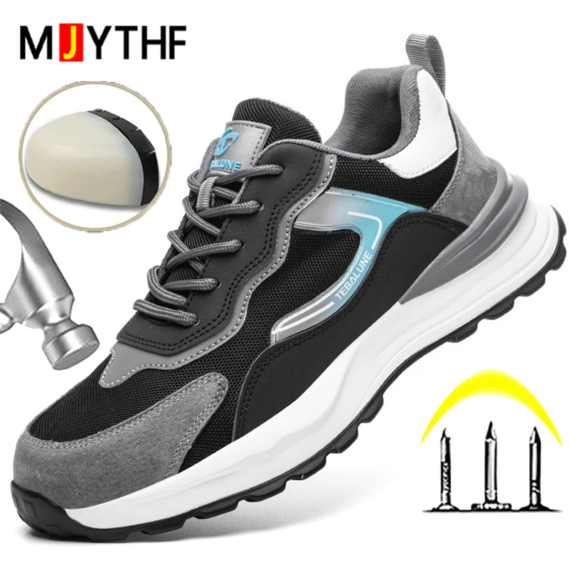 

Изоляционная рабочая защитная обувь 6 кВ, мужские рабочие кроссовки с дышащей сеткой, летняя рабочая обувь с защитой от ударов и проколов, защитные ботинки