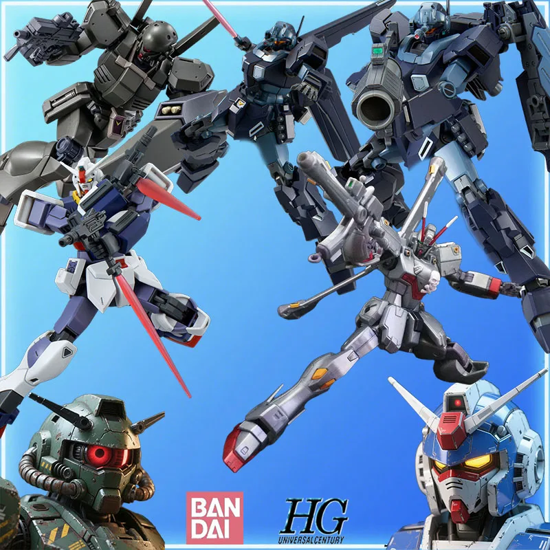 بانداي الأصلي HGUC RGM-89D-ESC جيجان D، RGM-96Xs Jesta (Shez)، RX-78-XX هدايا تجميع أنيمي الجنية جاندام
