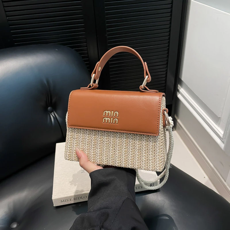 

Stylish Commuter Crossbody Handbag - Minimalist Vintage Messenger Purse Bag Women Solid Color Luxury