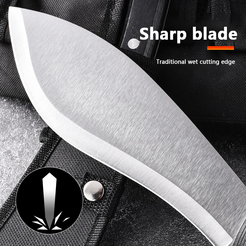 new Outdoor survival portable knife, sharp and high-hardness tactical self-defense knife, camping portable small straight knife