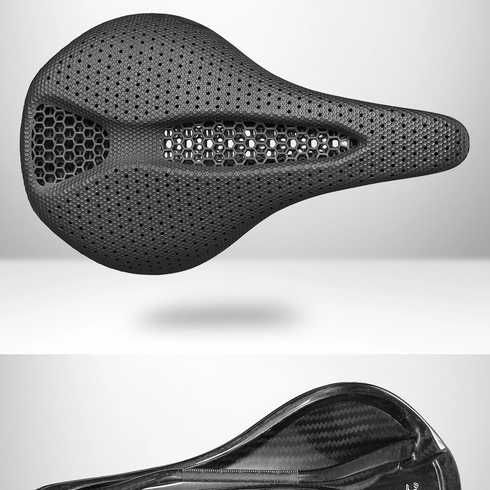 2026RYET Ultra Vollcarbon 3D-Gedruckter Fahrradsattel 145mm 205g 7*9 Hochmodul-Carbonfaser-Basis MTB Mountainbike-Sitz Teile – Detail 26