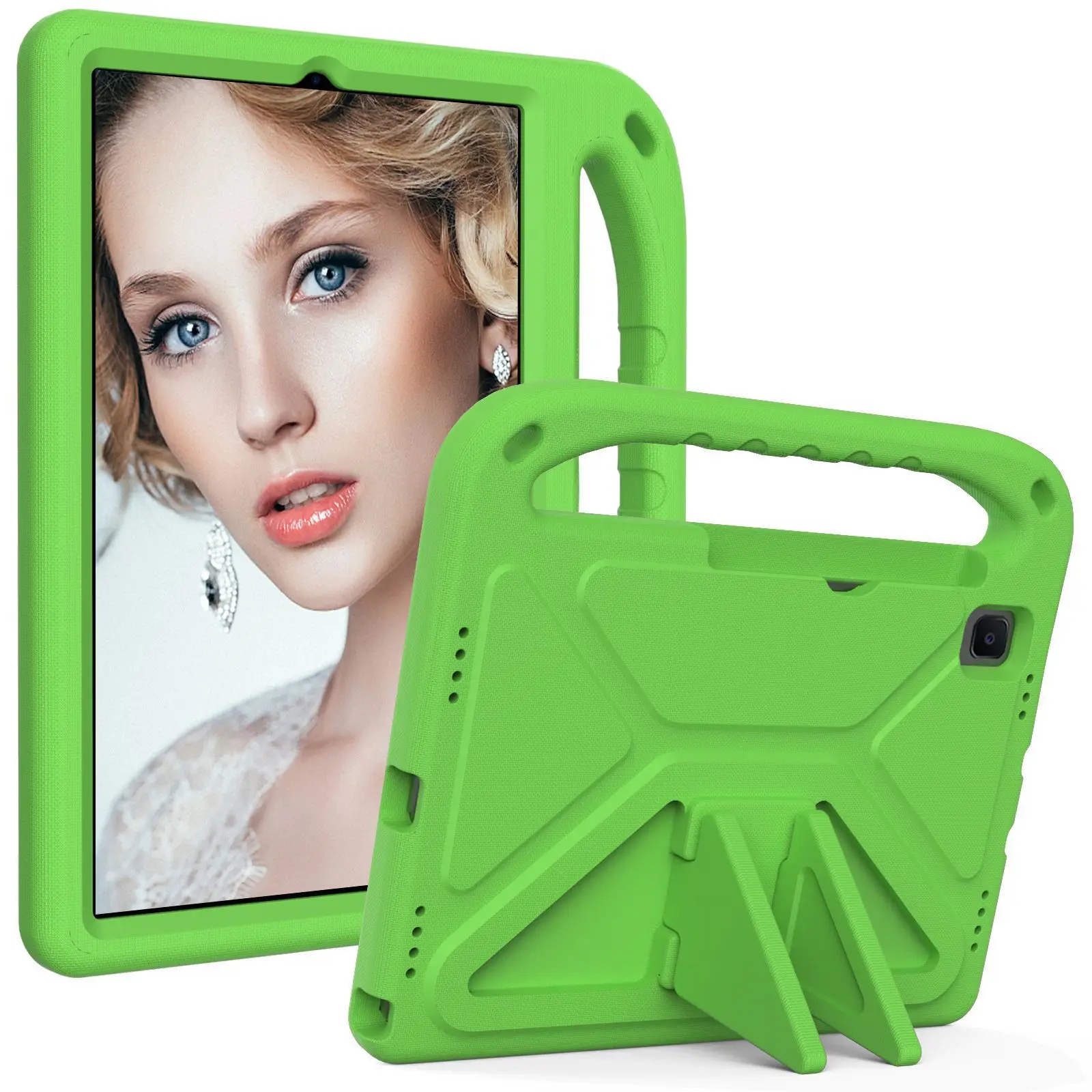 Coque antichoc brûleur Kids pour Samsung Galaxy, Tab A8, X200, A9, X110, A7, T500, S9, S8, S7 Plus, Dock Lite, P610, T220