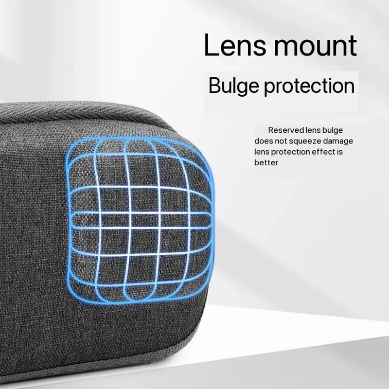 for Insta360 Ace Pro All-Inclusive Protective Storage Bag Sports Camera Case Gray