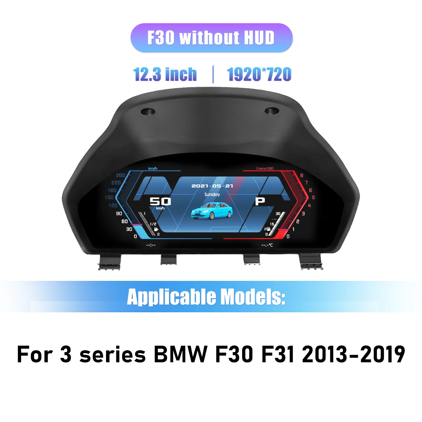 Digitale Dashboard Cluster Voor BMW 5 6 7 Serie GT-F07 F10 F11 F01 F02 F30 F31 E60 E61 E63 Instrumentenpaneel Virtuele Cockpit