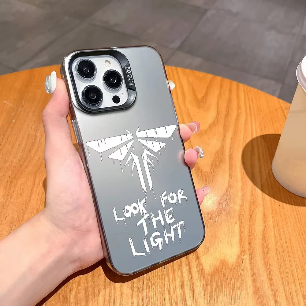 เคสโทรศัพท์ลายแมลงปอสีขาว สำหรับ iPhoneAIR 12 11 13 14 15 16E 17Max Pro Plus Mini สีเงิน lMDaser