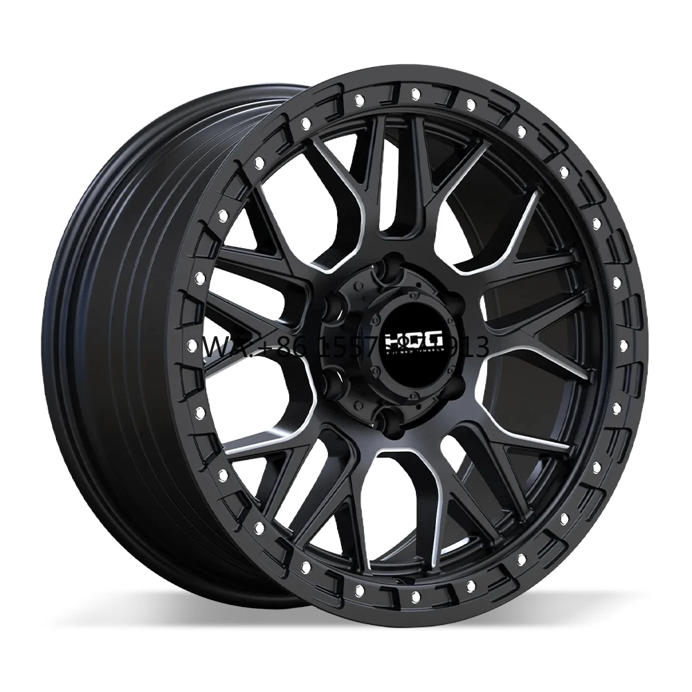 

Кованые алюминиевые внедорожные диски Custom 6061-T6, 17, 18, 20, 22, 24 дюйма, с глубокой полкой и отрицательным вылетом, для пикапов 4x4 и внедорожников, 6x139.7