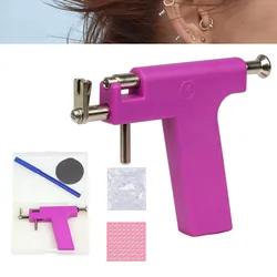 Professional Ear Piercing Gun Tool Set Professional Ear Piercing Gun Tool Set Ear Studs Steel Ear Nose Navel Body Piercing Guns