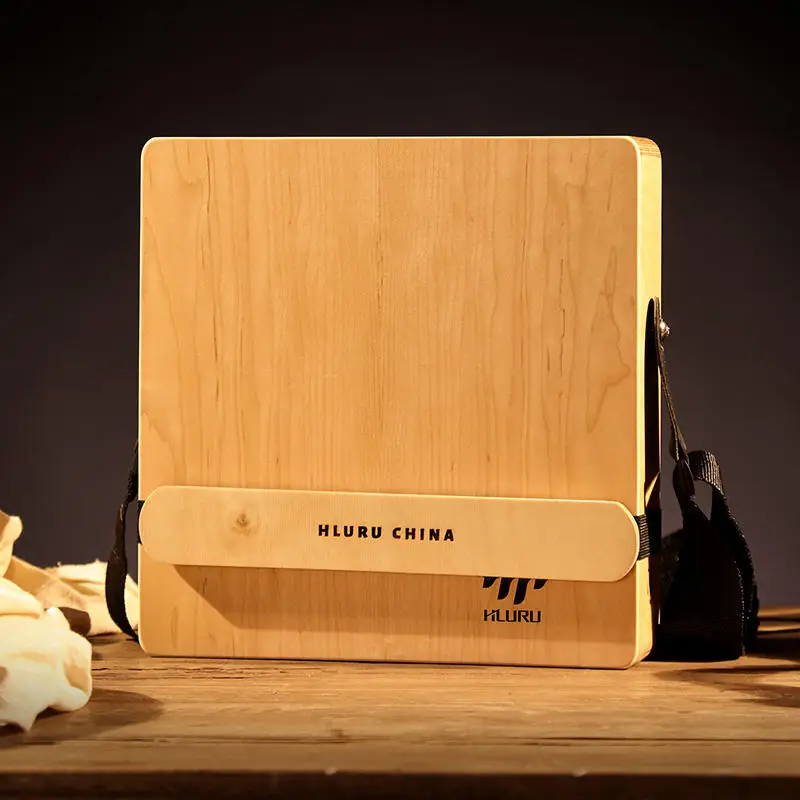 Dual-Sided Cajon Drum - New Adjustable Design for Two Distinct Tonal Voices and Flexible Performance