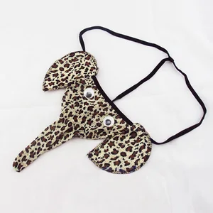 Sexy männliche g String elegante Elefant Bulge Herrenbeutel elastische elastische Dessous erotische Tanga Hombre Homosexuelle Kleidung 10 Hauptverkaufs Cueka mit Penis Bojo - №1