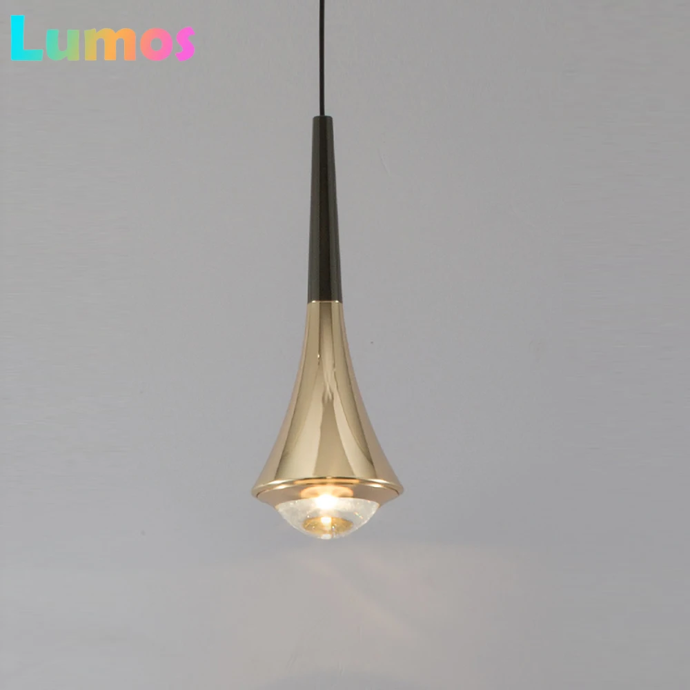 

LED Pendant Lights Mirror Lamp Dimmable Aluminum&Acrylic Home Kitchen Island Dining Living Room Bar Cafe Droplight Fxture