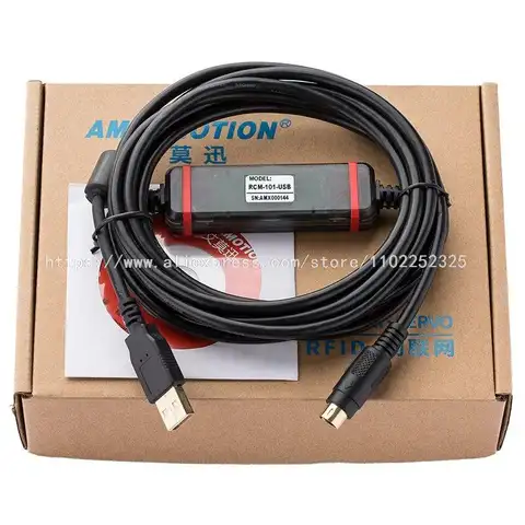 Suitable for Aiweiai IAI electric cylinder driver ACON/PCON/SCON debugging cable RCM-101-USB