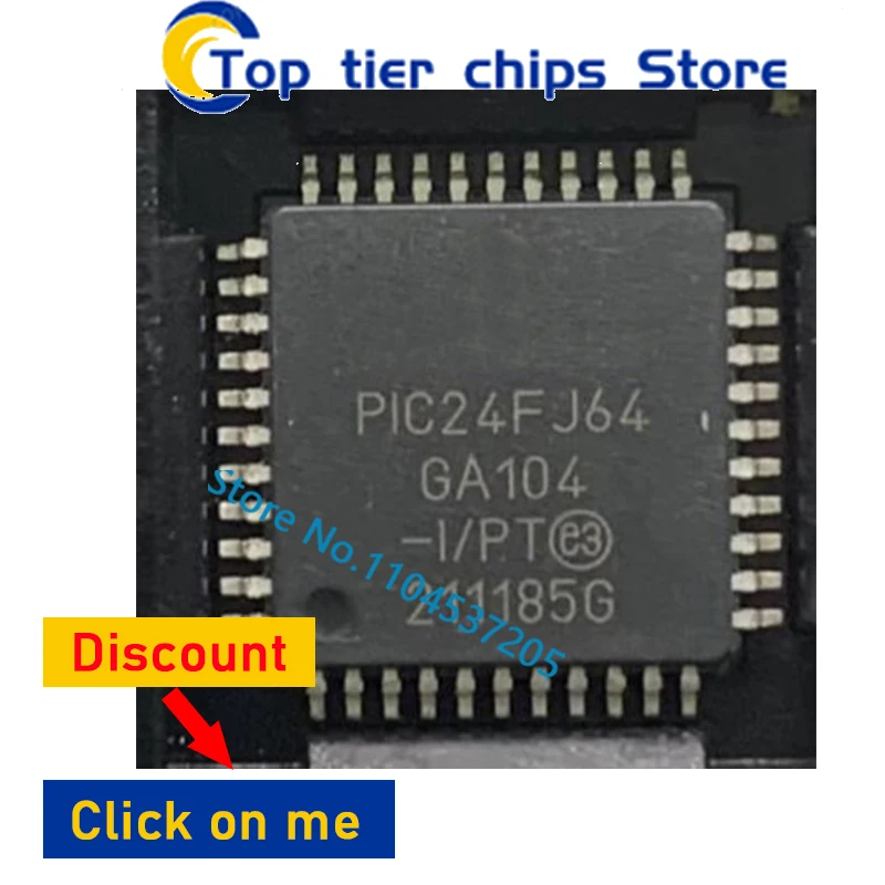 

10PCS PIC24FJ64GA104-I/PT PIC24HJ32GP304-I/PT PIC24FJ32GA004-I/PT PIC24EP32GP204-I/PT PIC24HJ16GP304-I/PT IC