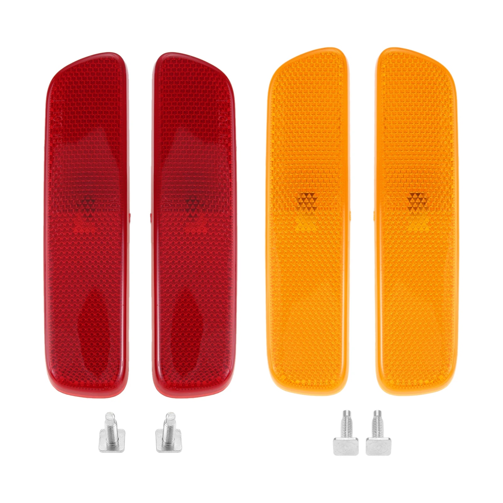 1 Pair Car Rear Bumper Indicator Side Marker Lights Reflector Lamp 8173048010 8174048010 for Lexus RX300 1999-2003 IS300 2001-05