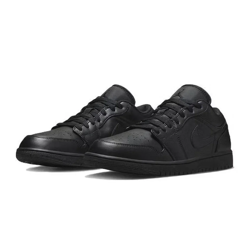 

Nike Air 1 Low “Triple Black” Retro Low-Top Basketball Sneakers Men's Black 553558-093