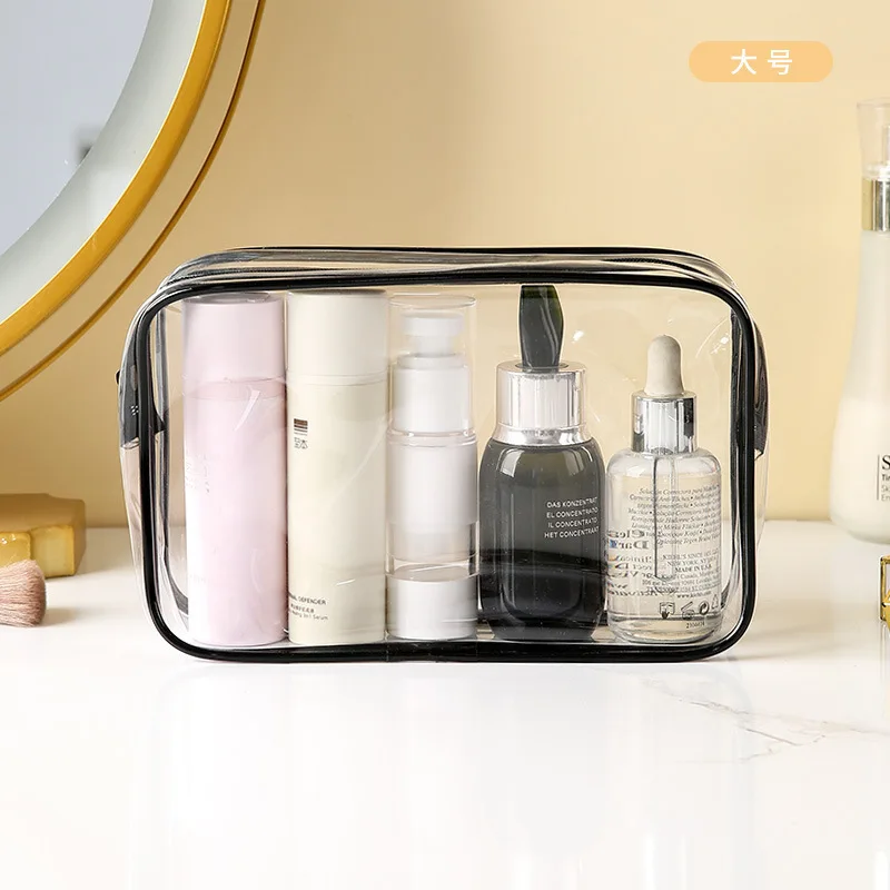 Transparent Makeup Bags,Portable Durable Cosmetic Storage Bags,Waterproof Bath Bags Suitable for Women's Home and Travel Use