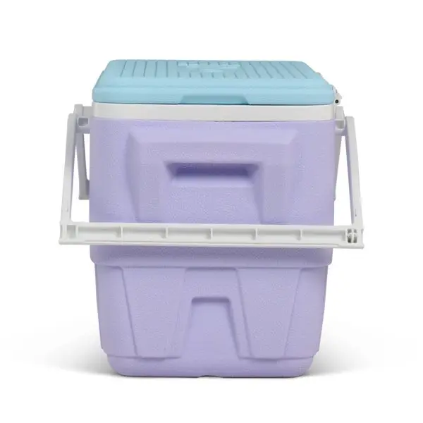 피크닉 바구니 레트로 25qt 하드 사이드 쿨러 - 라일락