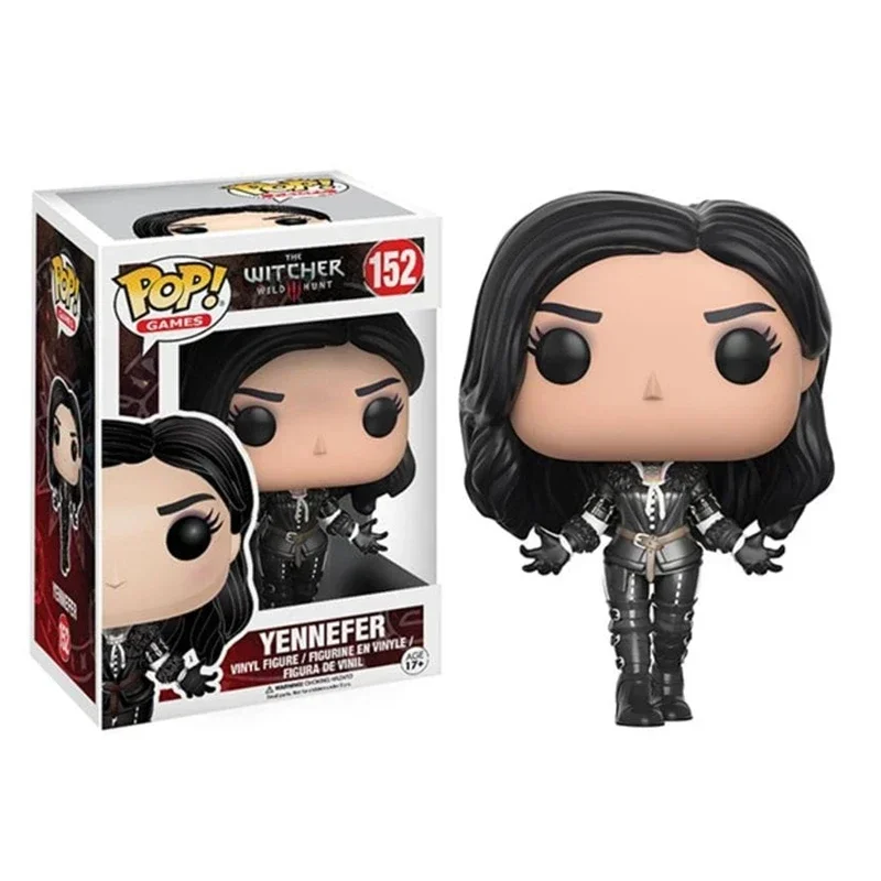 FUNKO POP  The Witchers 3 YENNEFER #152 TRISS #153 Vinyl Action Figure Model Toys for Children Gifts