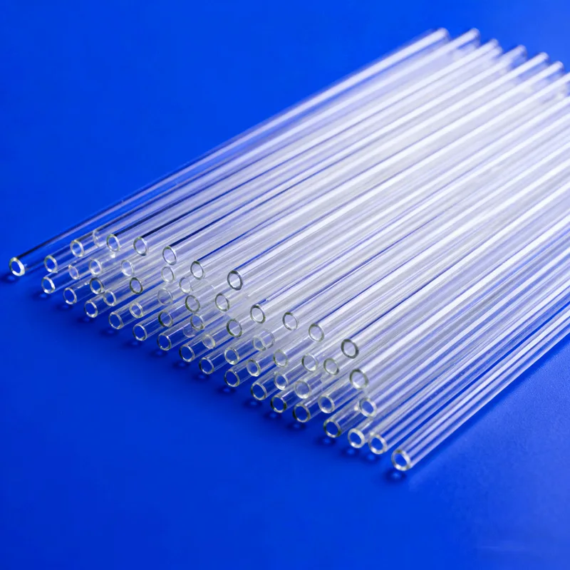 10pcs Quartz Capillary Quartz Tube OD 2mm to 25mm Silica Single-Bore Glass Capillary Tube/High Temperature Glass Pipe