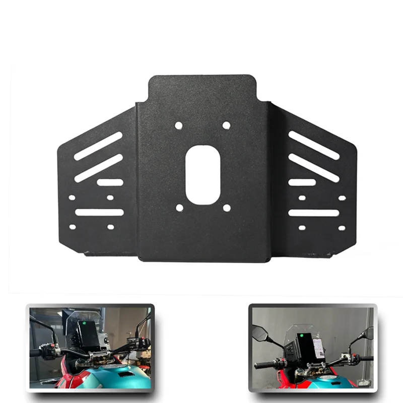 

Strict Motorcycle Accessories Mobile Phone Holder GPS Navigation Plate Bracket Holder For COLOVE KOVE 800X 800Rally