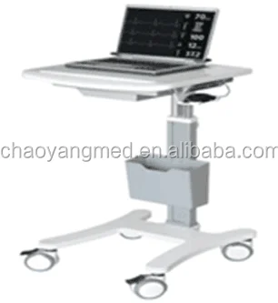 High quality hospital Clinic medical mobile cart ward computer cart computer instrument cart