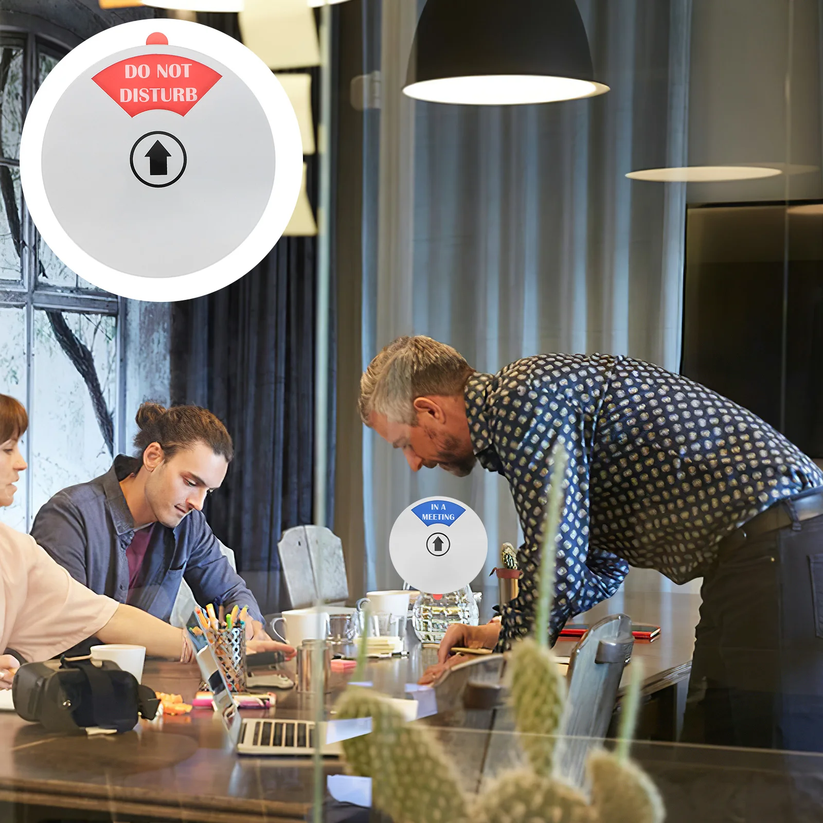 

Privacy Door Sign Not Disturb Magnet Knob Hanging House Number Tag Board Magnets