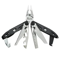 SQT Multi Tool Folding Knife Plier Multi-functional Hand EDC Camping Equipment Riding Driving Outdoor Multitool Knives